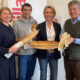 Barbara van Melle, Andreas "Brot-Andi" Djordjevic, Martina und Karl Hohenlohe