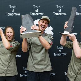 © Taste of Tomorrow Céline Lustig, Josef Leitner und Catharina Feuchtmayr