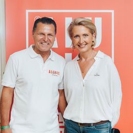ALUFIX Country Manager Christoph Sperlich und Gault&Millau Chefin Martina Hohenlohe