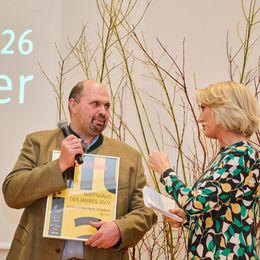 © Gault&Millau / Barbara Eidler-Ster Hannes Tschida mit Martina Hohenlohe