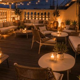 © Grand Hotel Wien Rendering Dachterrasse