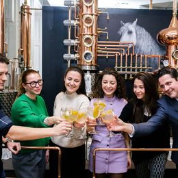 Gute Stimmung bei den Vienna Distillers