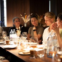 Der erste Stammtisch im Restaurant JOLA