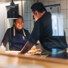 Küchenchefin Rose Molina Gehrer