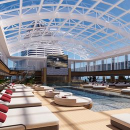 Der Wintergarten mit Pool & Bar