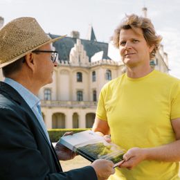 © Manu Grafenauer Symbolische Übergabe der Obmannschaft von Michael Moosbrugger (l.) an Michael Malat (r.)