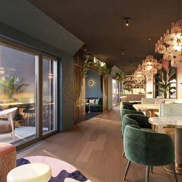 © Schani Hotels / Archisphere (Rendering) Rooftop-Bar Vieami