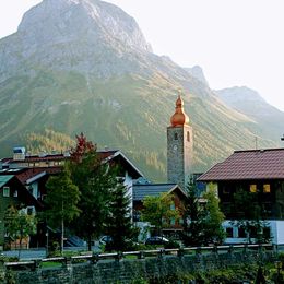 Das beschauliche Bergdorf Lech