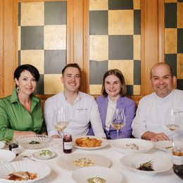 Bettina Fink-Haberl, Hans-Peter jun. und Nina Fink, Hans Peter Fink