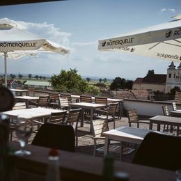 Terrasse mit herrlicher Aussicht