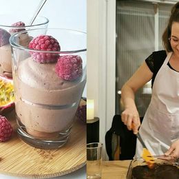 Judith sorgt auch für pflanzliche Pâtisserie