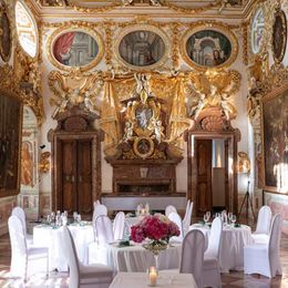 Das Dinner im Prunksaal des Stift Schlierbach gehörte zu den Höhepunkten