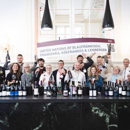 Über 100 Blaufränkisch aus neun Ländern