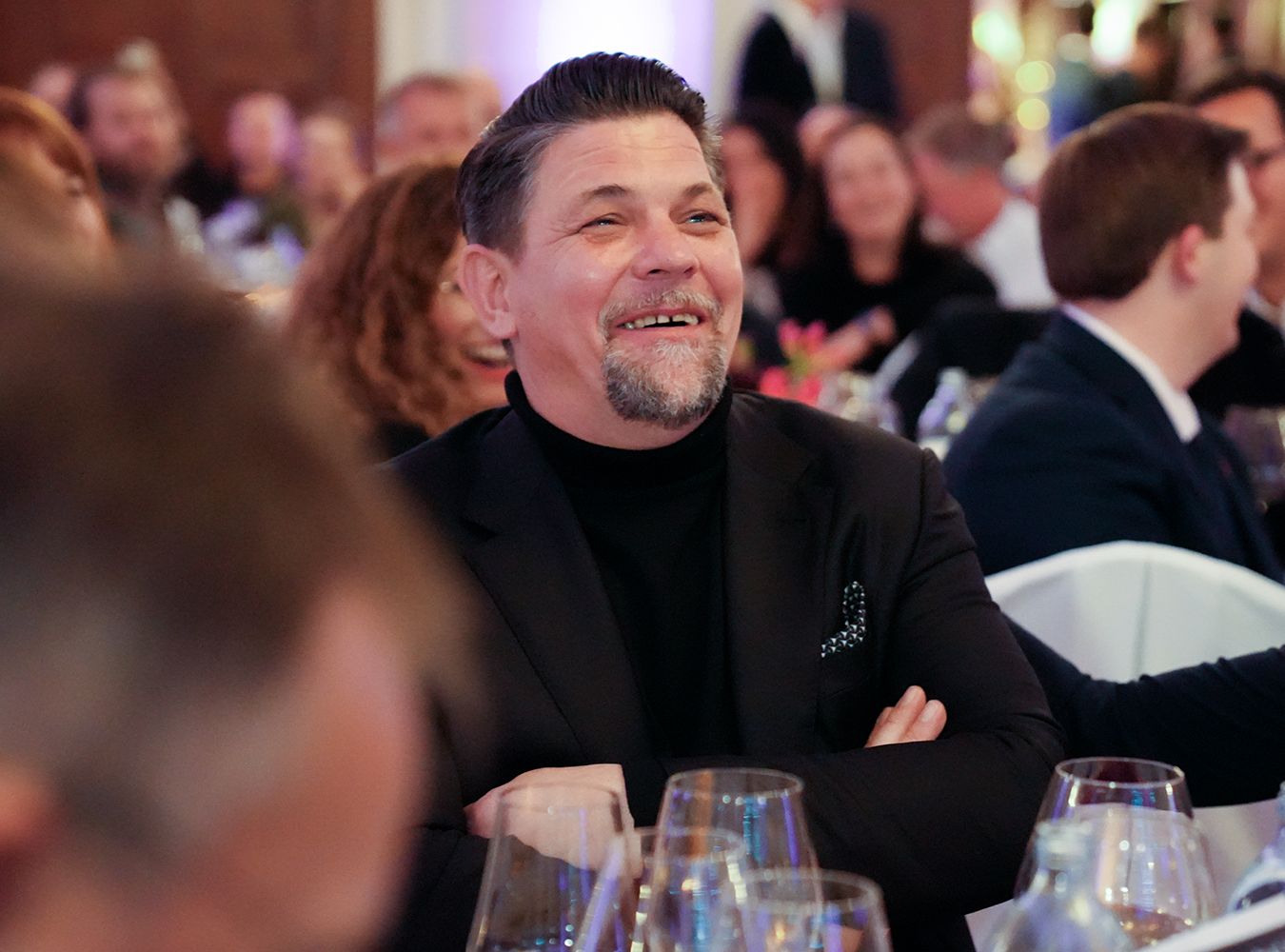 Tim Mälzer bei der Gala in Salzburg