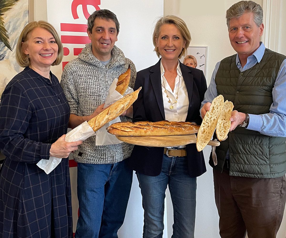 Barbara van Melle, Andreas "Brot-Andi" Djordjevic, Martina und Karl Hohenlohe