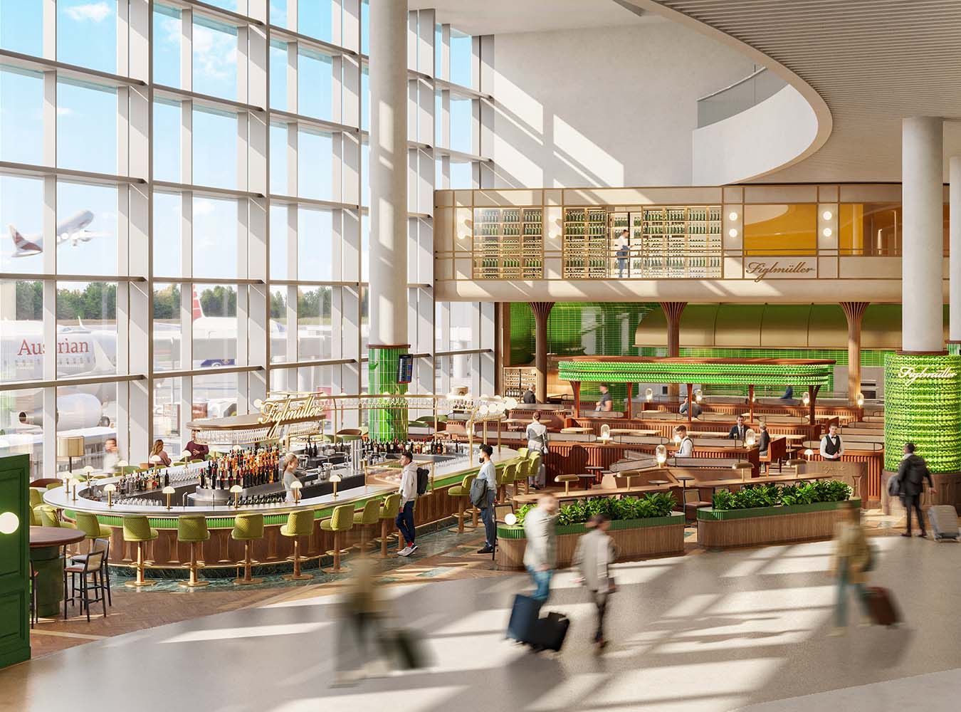 Das neue Figlmüller Restaurant + Bar am Terminal 3