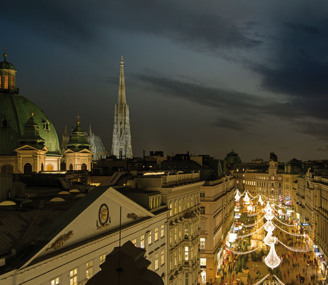 Wiens Innere Stadt in der Adventzeit
