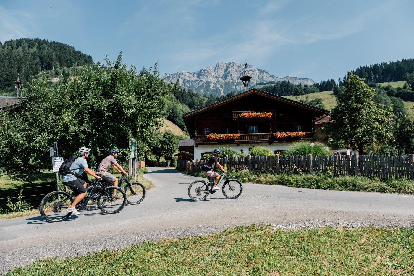 E-Bike-Tour durch die Region Saalfelden-Leogang