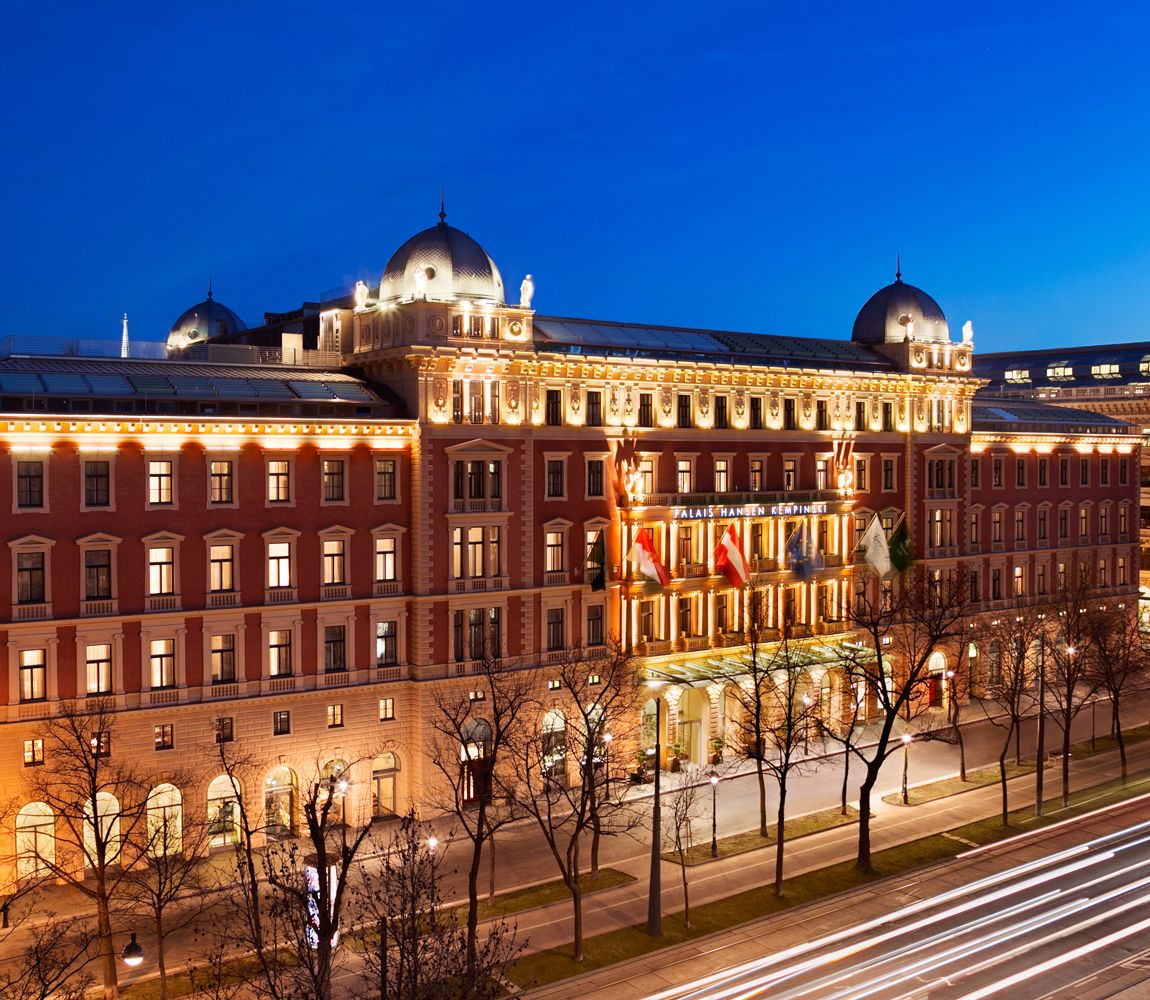 Das Palais liegt am Wiener Schottenring