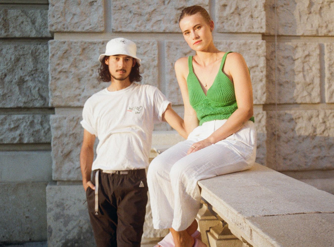 Lukas Anton Stein und Viola Aimée Waldeck
