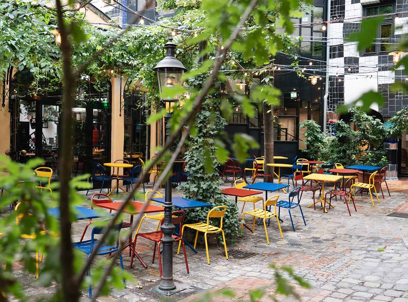 Café Friedlich Gastgarten