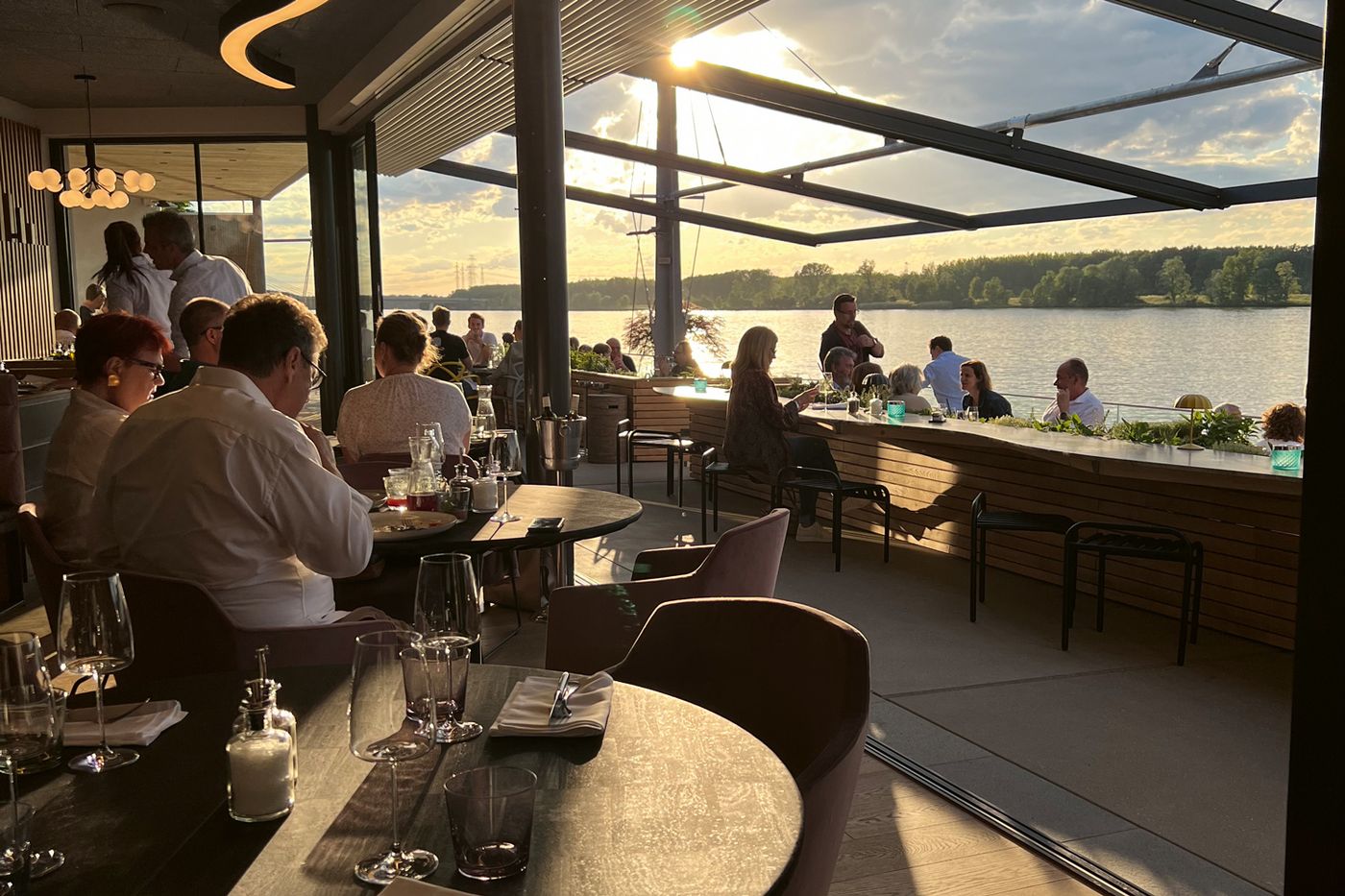 Sommerlicher Ausblick auf die Donau