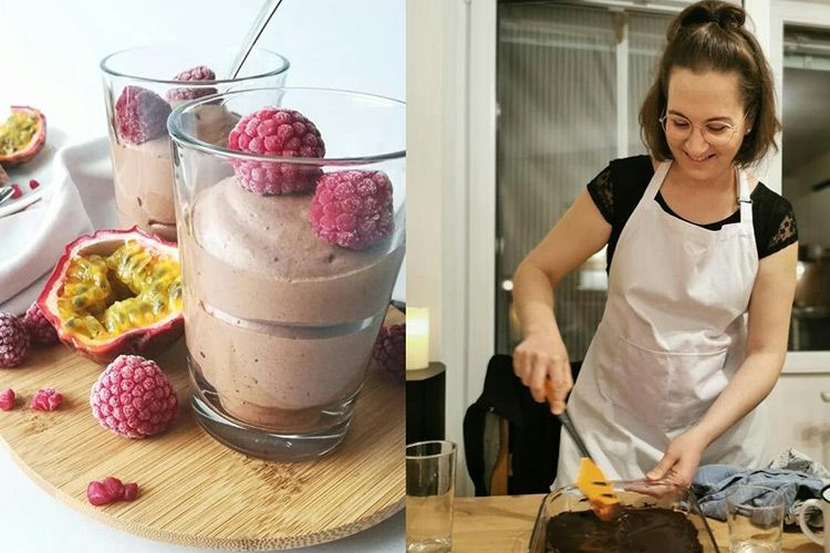 Judith sorgt auch für pflanzliche Pâtisserie