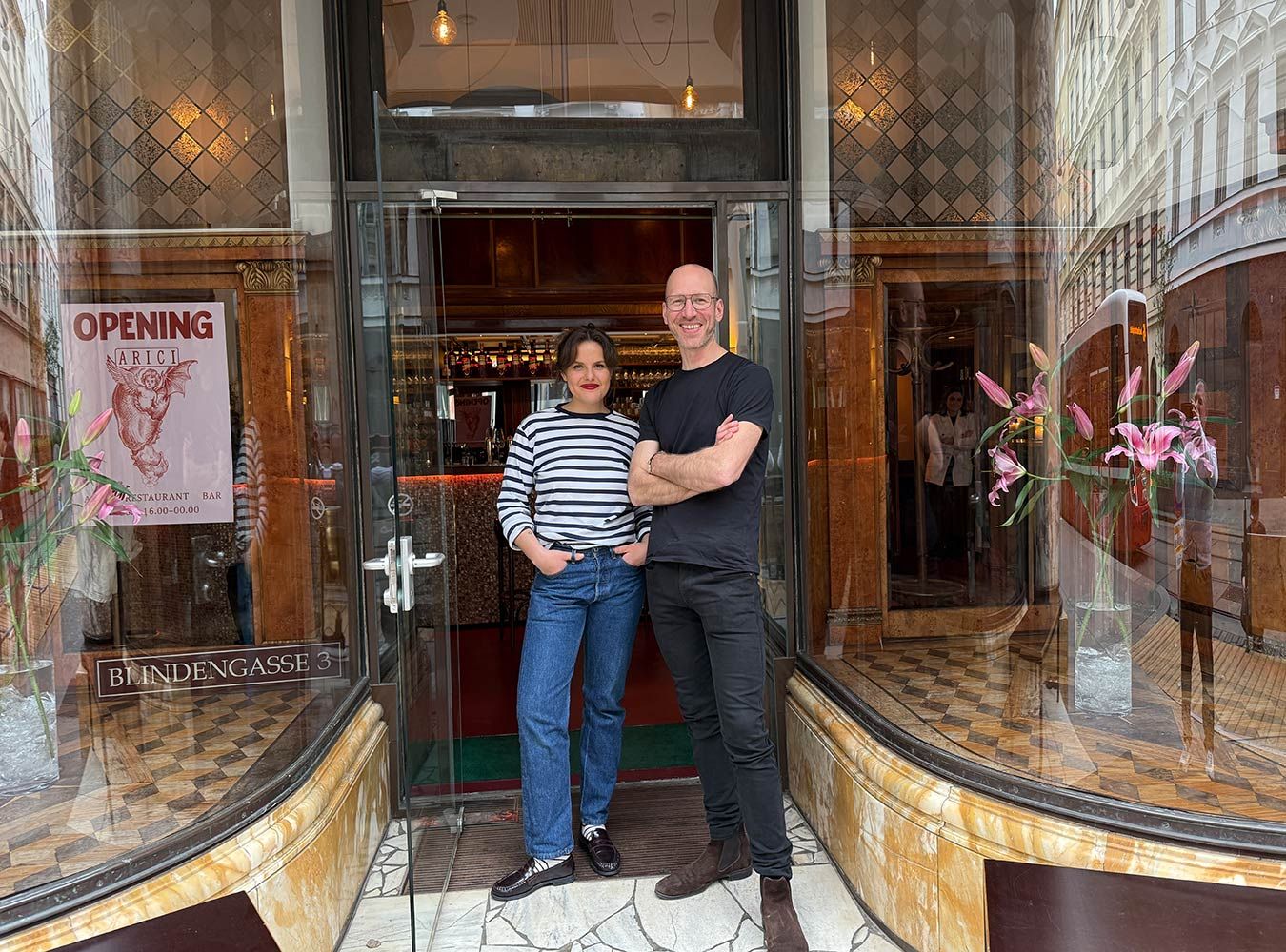 Mila Arici und Simon Steiner