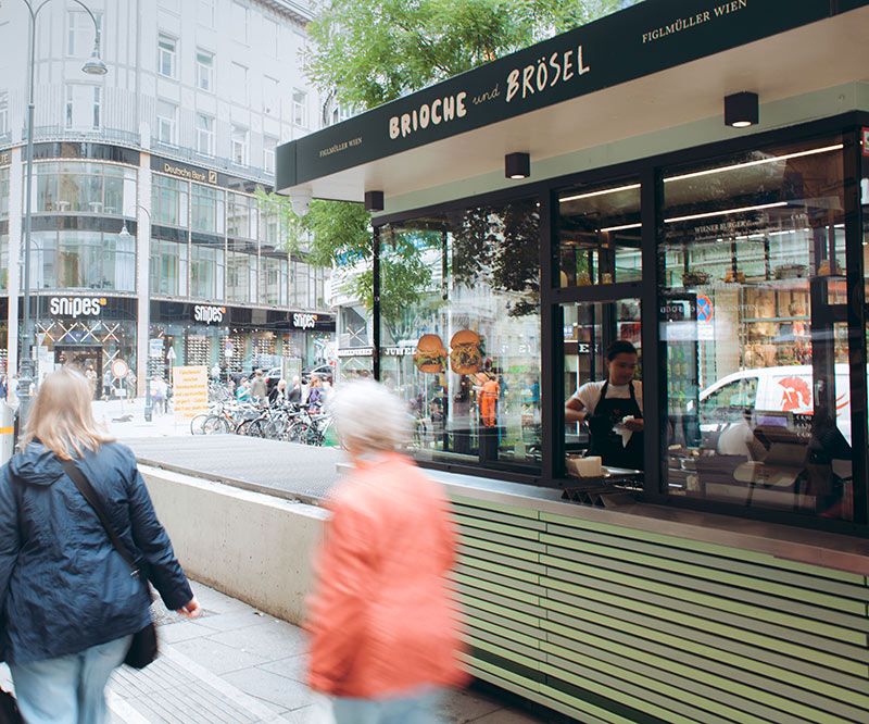 Der Kiosk an der Rotenturmstraße