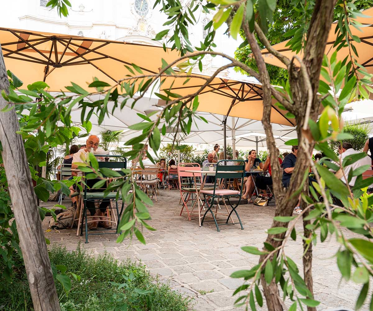 Sommer-Feeling im feinen Gastgarten