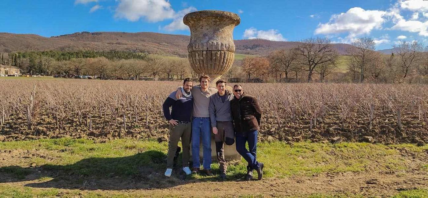 Calogero Portannese, Benjamin Franchetti, Lorenzo Fornaini, Vincenzo Lo Mauro