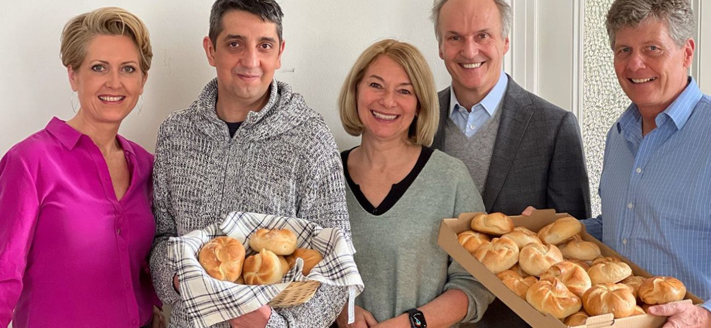 Martina Hohenlohe, "Brot-Andi" Andreas Djordjevic, Barbara van Melle, Peter Friese, Karl Hohenlohe