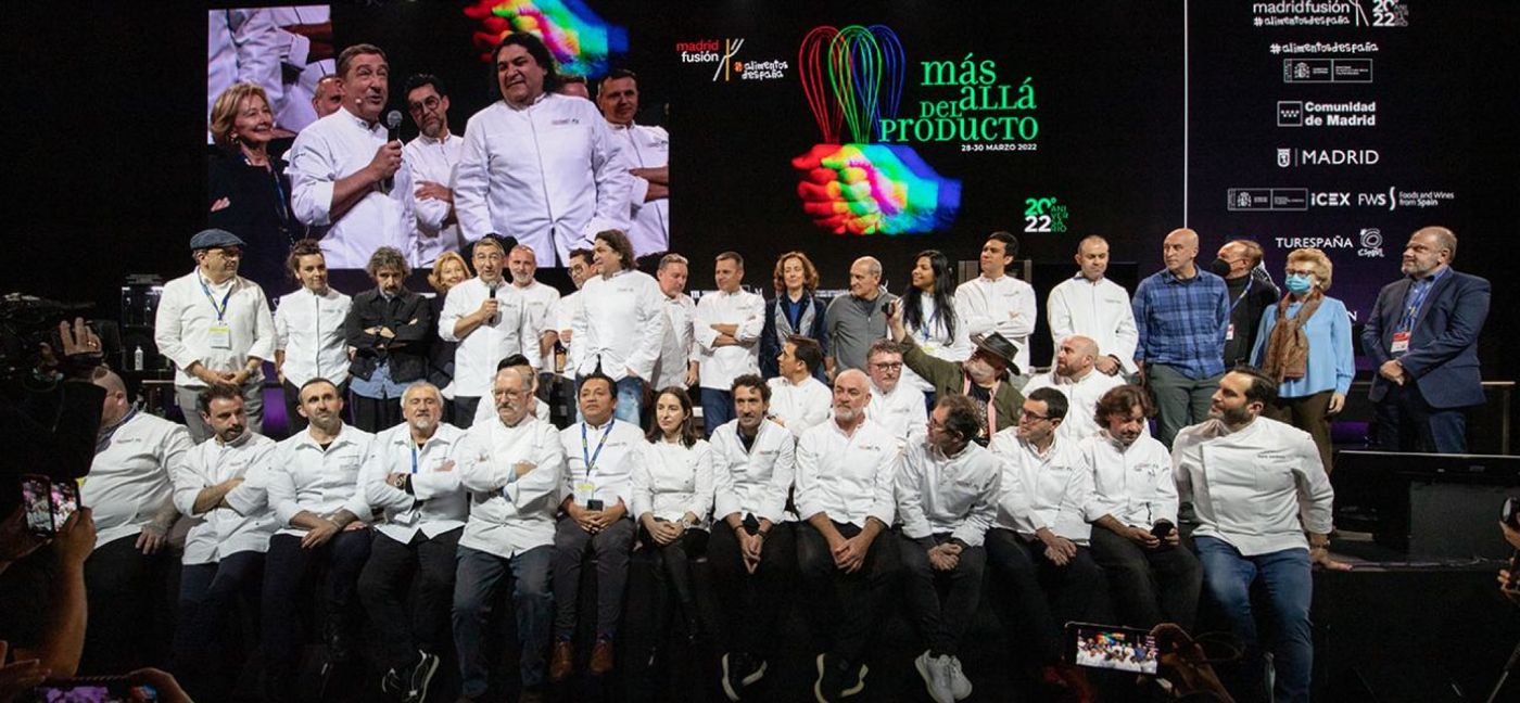 Zur Jubiläumsauflage der Madrid Fusión waren Spitzenköche aus aller Welt gekommen. Mit dabei natürlich auch die Elite der spanischen Küchenchefs.