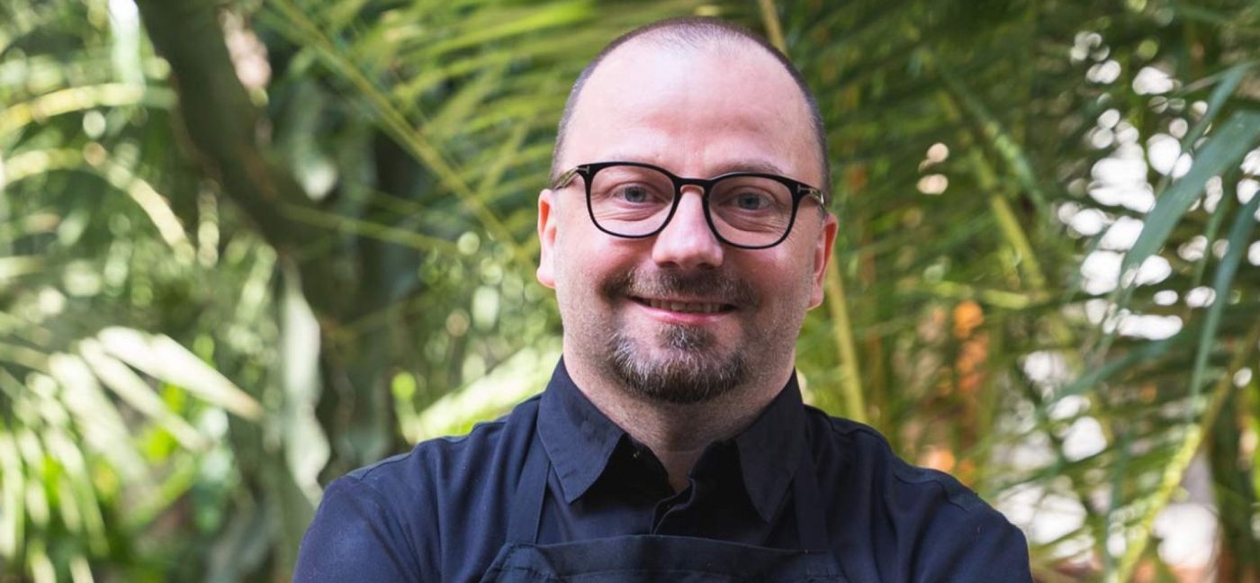 Simon Petutschnig in seinem Restaurant Fera auf Mallorca 