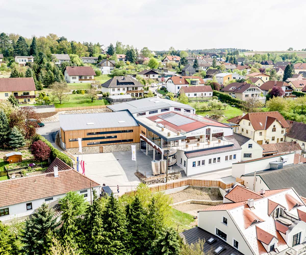 Das Weingut Müller liegt im Kremstal