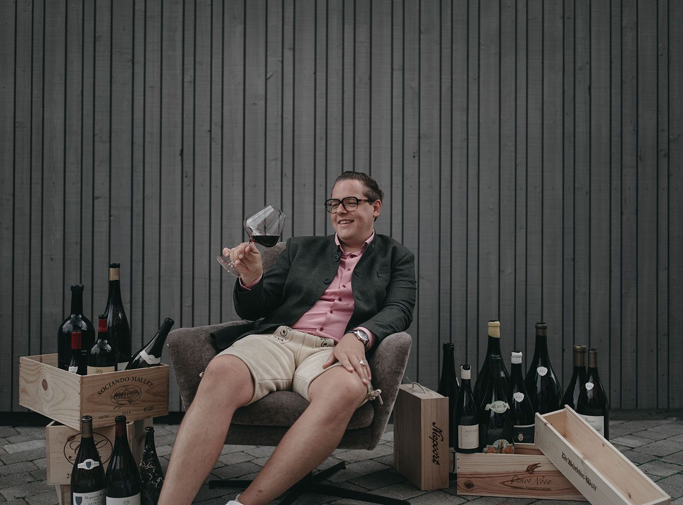 Gastgeber Maximilian Steinfeld