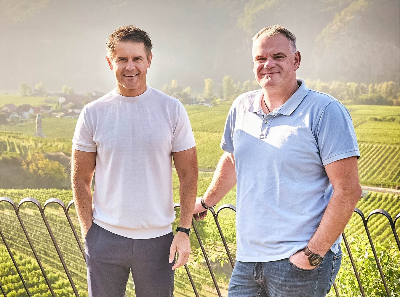 Roman Horvath und Heinz Frischengruber