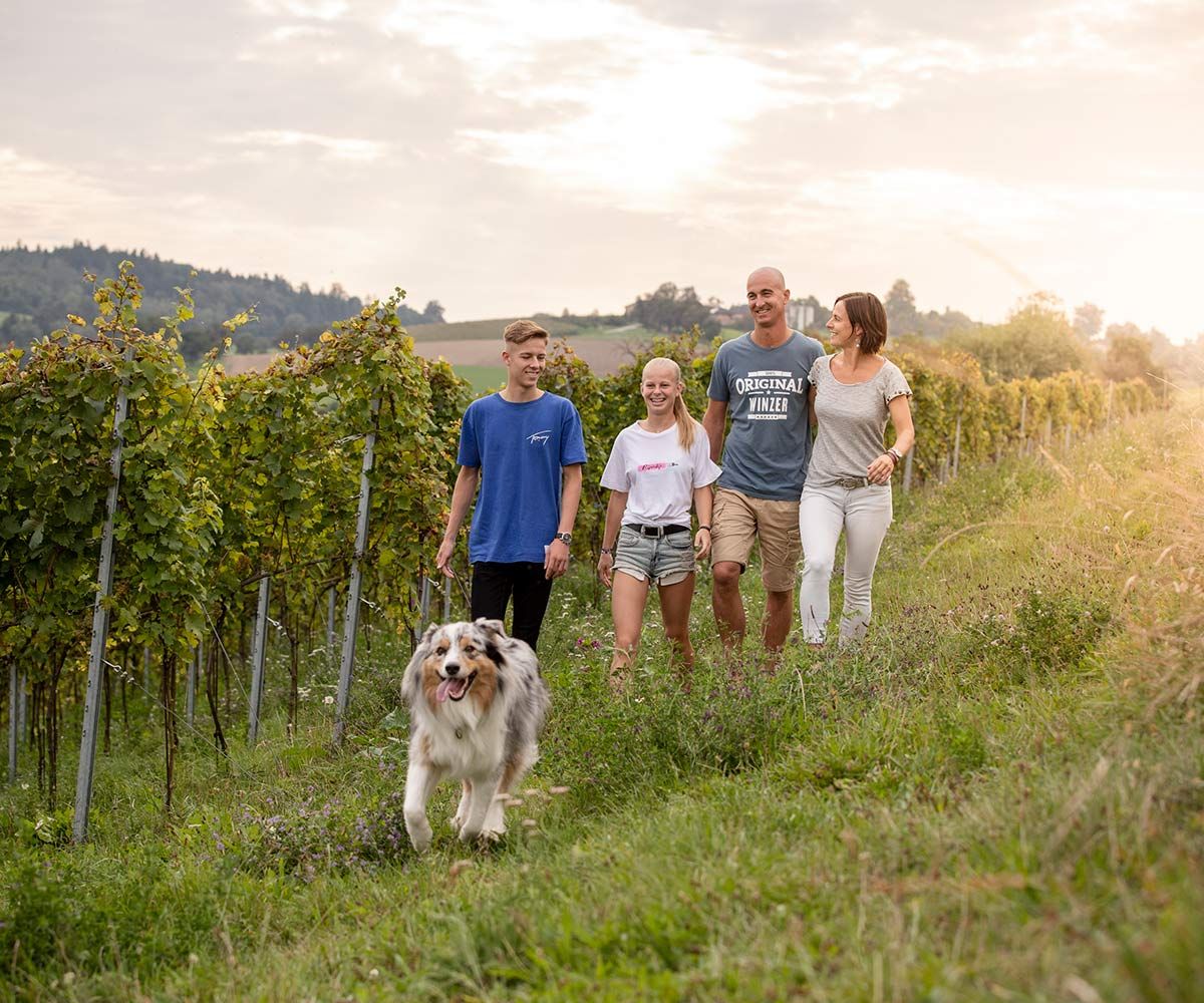 Armin Kienesberger und Familie