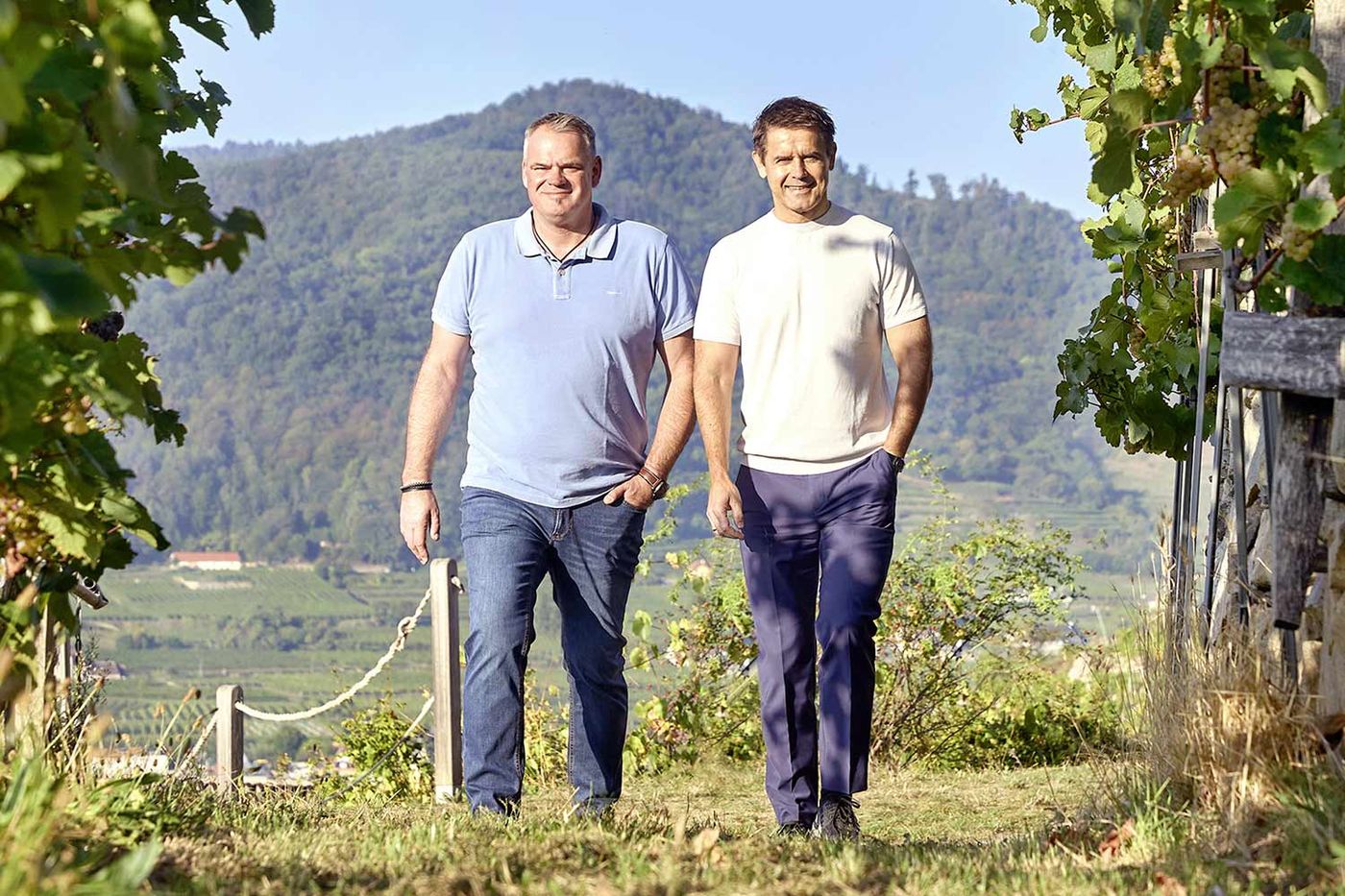 Roman Horvath und Heinz Frischengruber