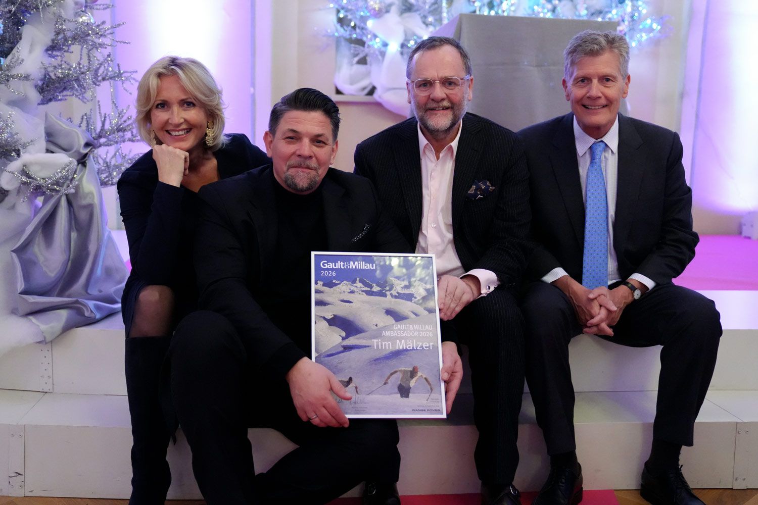 Gault&Millau/Donat Martina Hohenlohe, Tim Mälzer, Sepp Schellhorn und Karl Hohenlohe