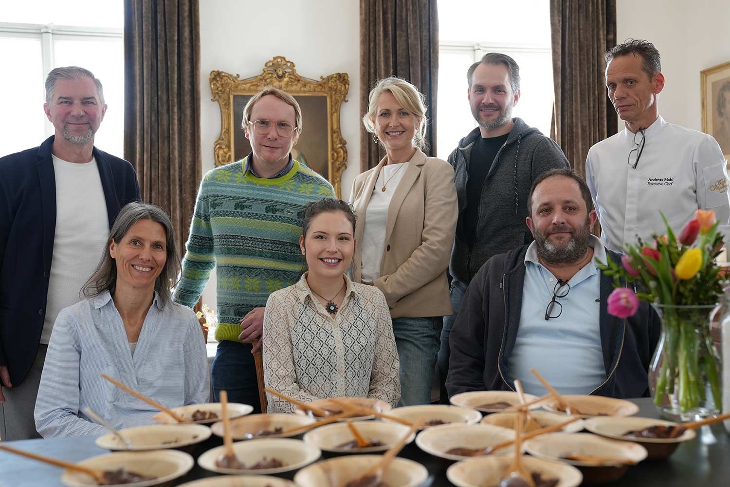 Die Jury: Bernhard Degen, Eva Derndorfer, Thomas Kovazh, Jaimy Reisinger, Martina Hohenlohe, Jürgen Vsetecka, Pierre Reboul, Andreas Mahl