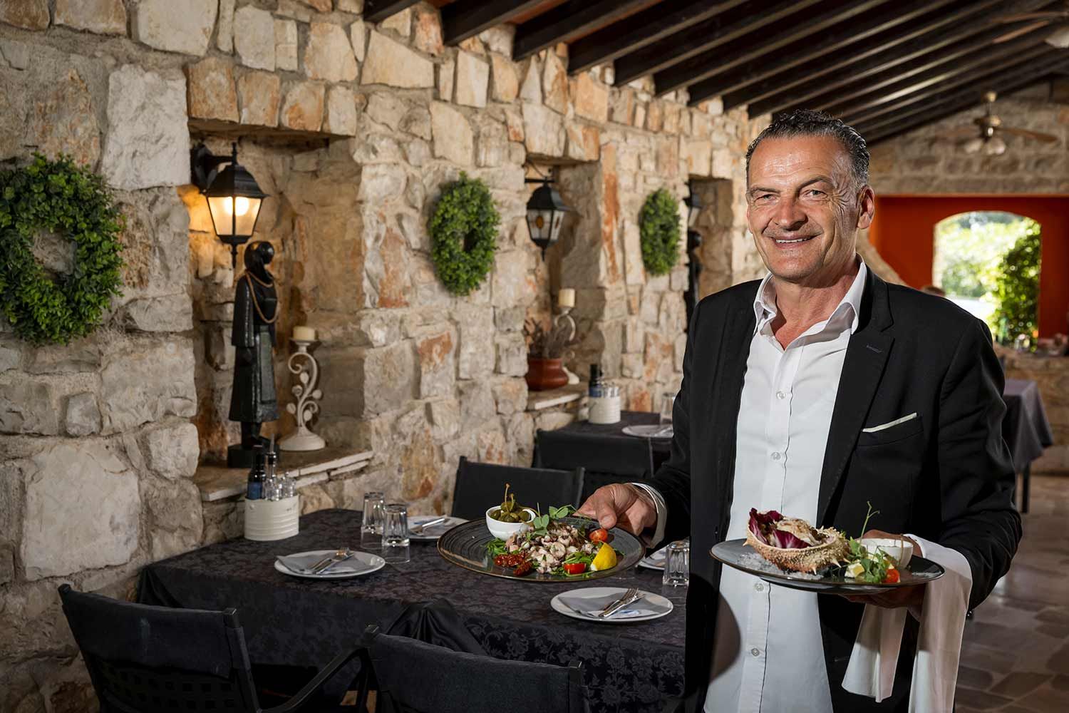 Gunter Standl Konoba Tri Palme in Novigrad