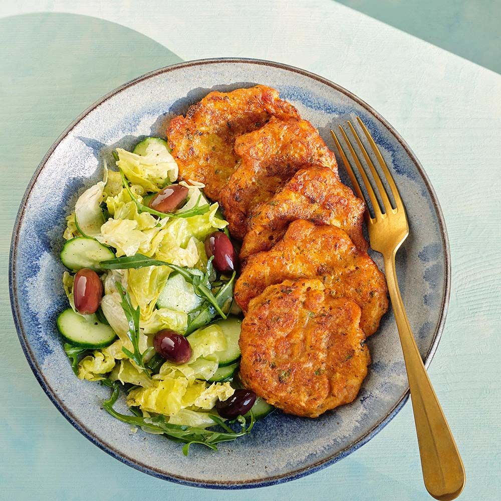 Tomatokeftedes – Griechische Knusprige Tomatenlaibchen