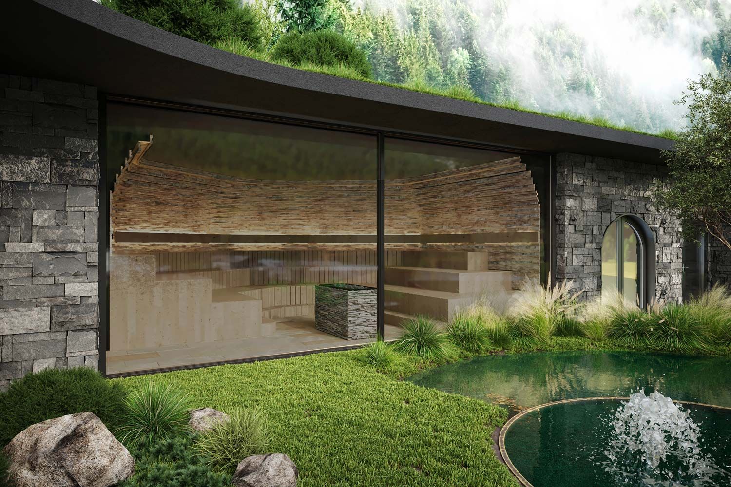 Outdoor-Sauna