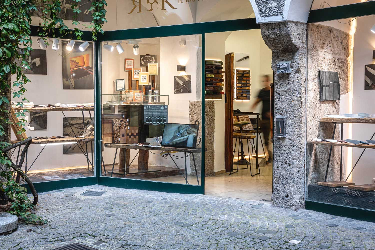 Der Messermacher-Shop in Salzburg