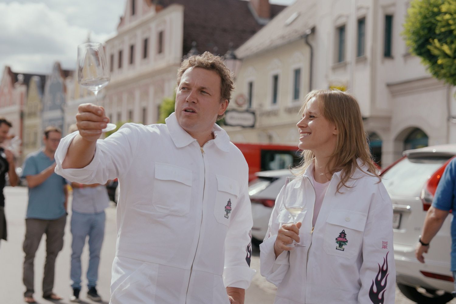 Philip Rachinger und Kira Schinko