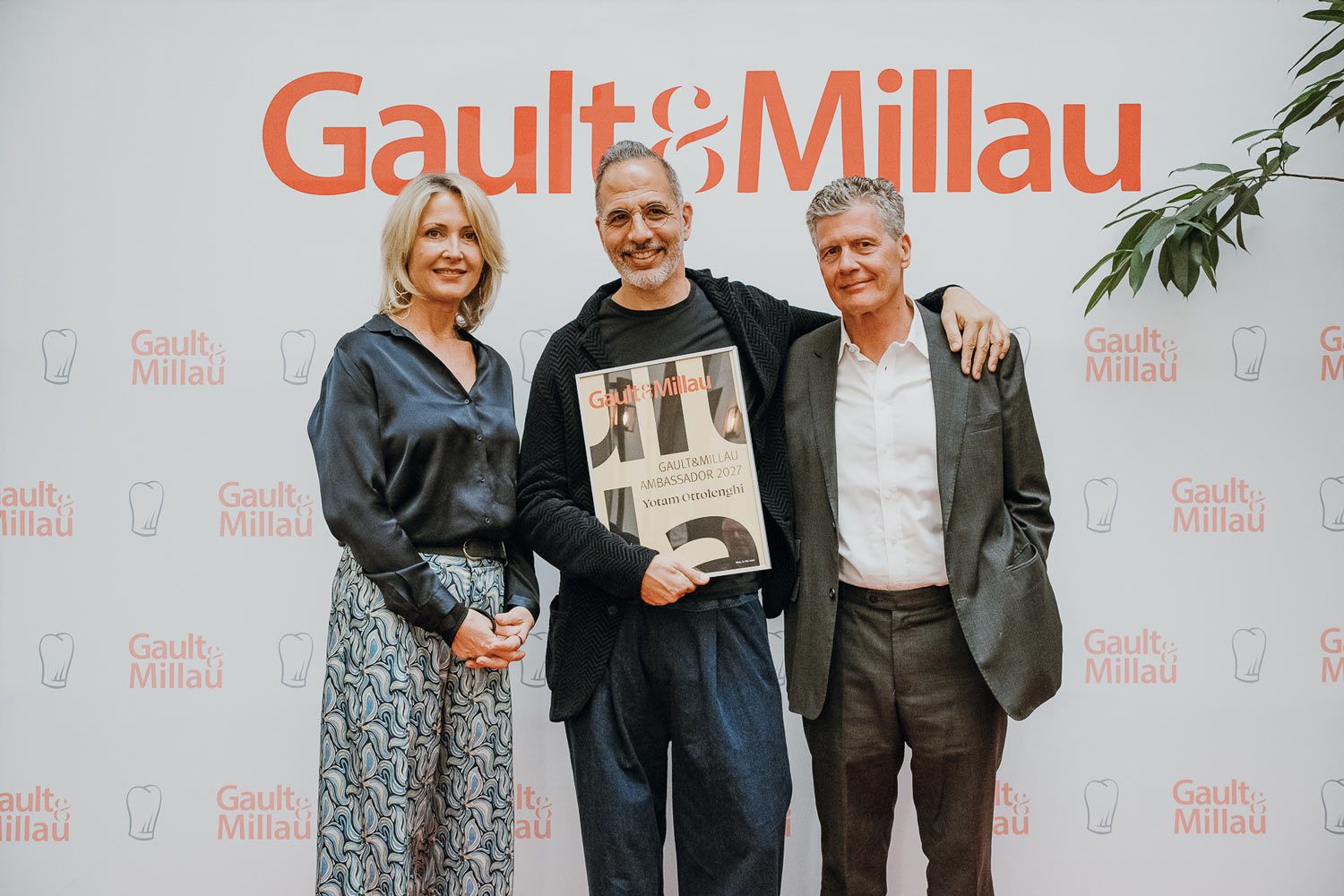 Martina Hohenlohe, Yotam Ottolenghi und Karl Hohenlohe
