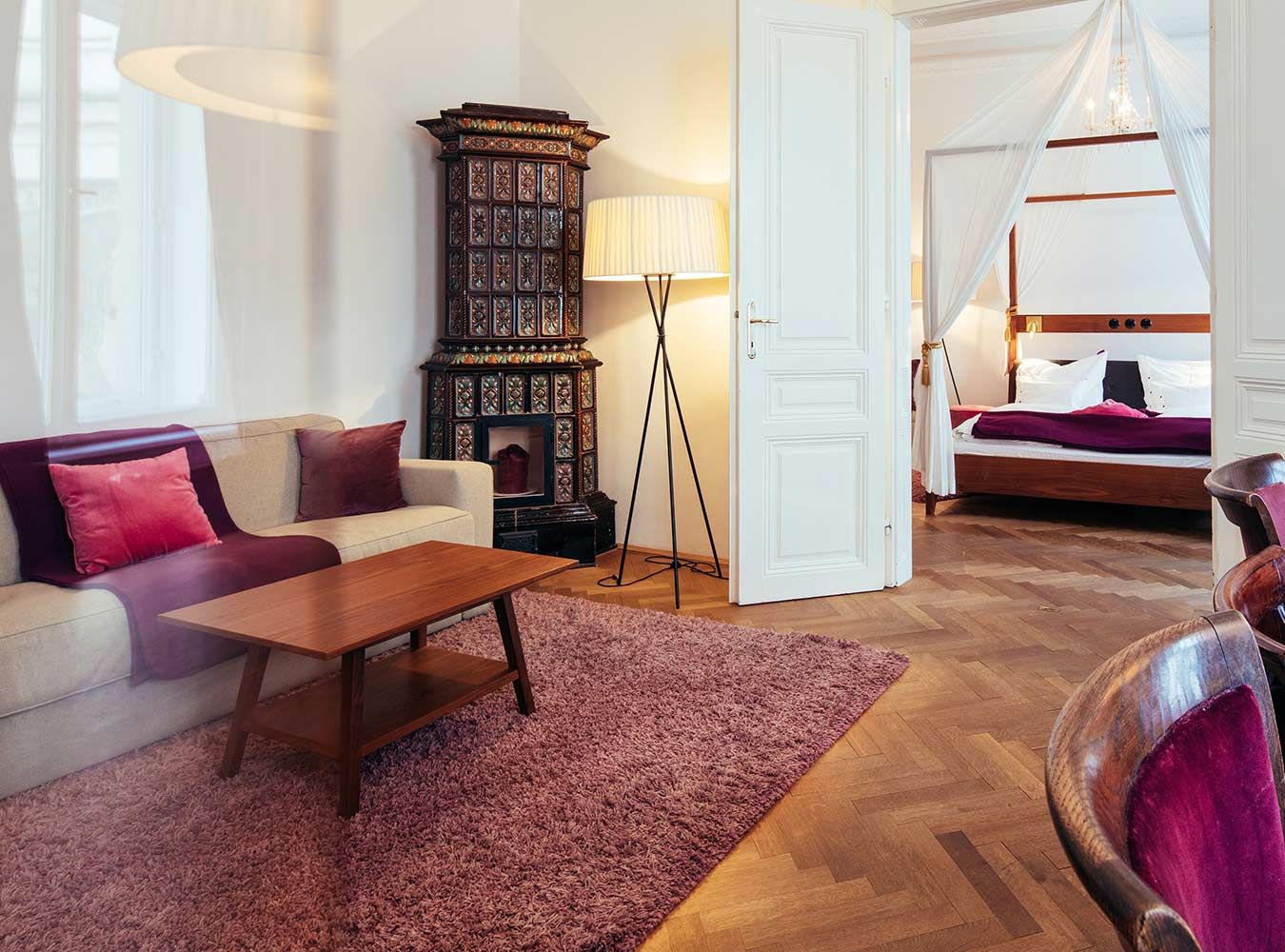 Blick in eine Suite