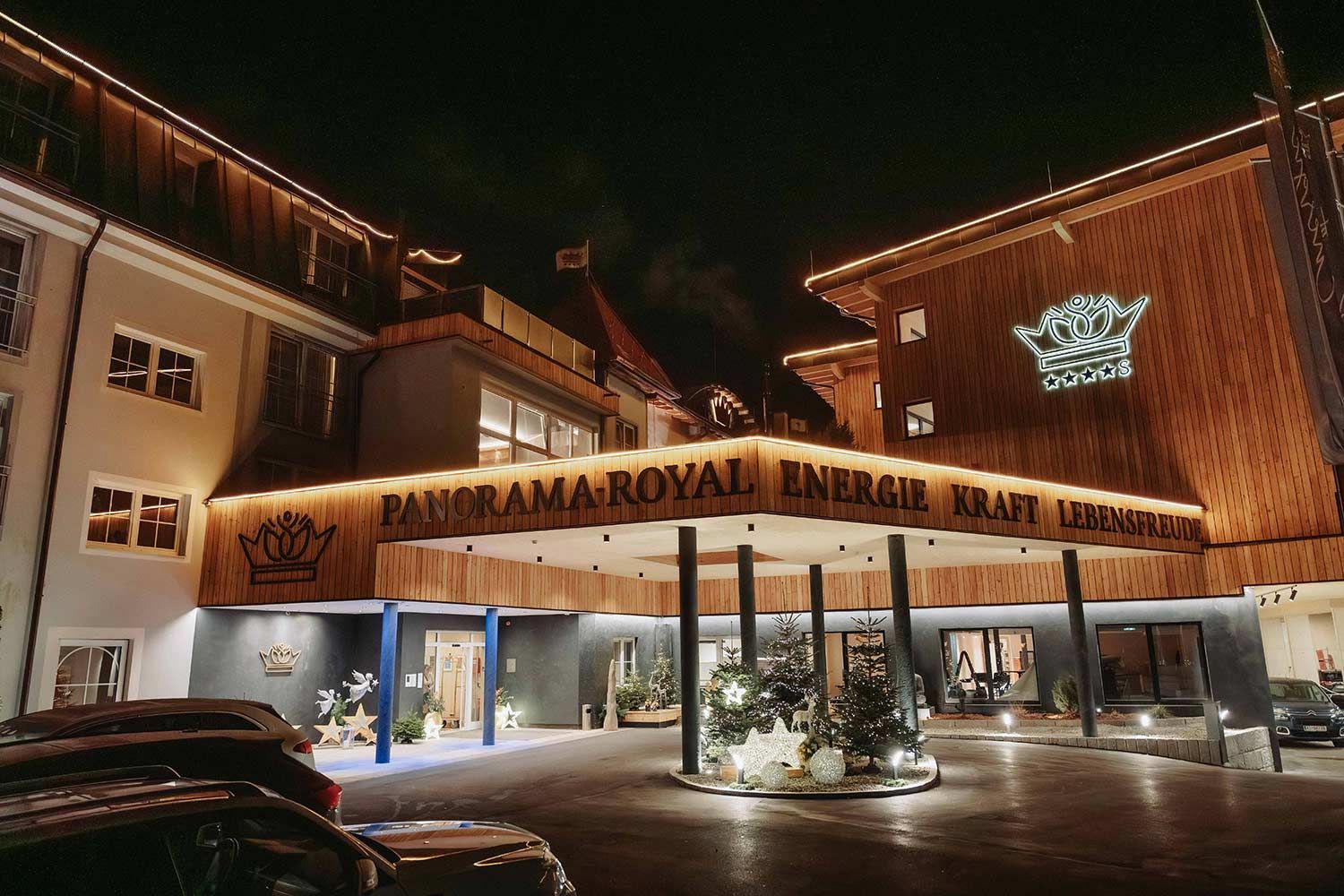 Blick auf das neue Baumnest