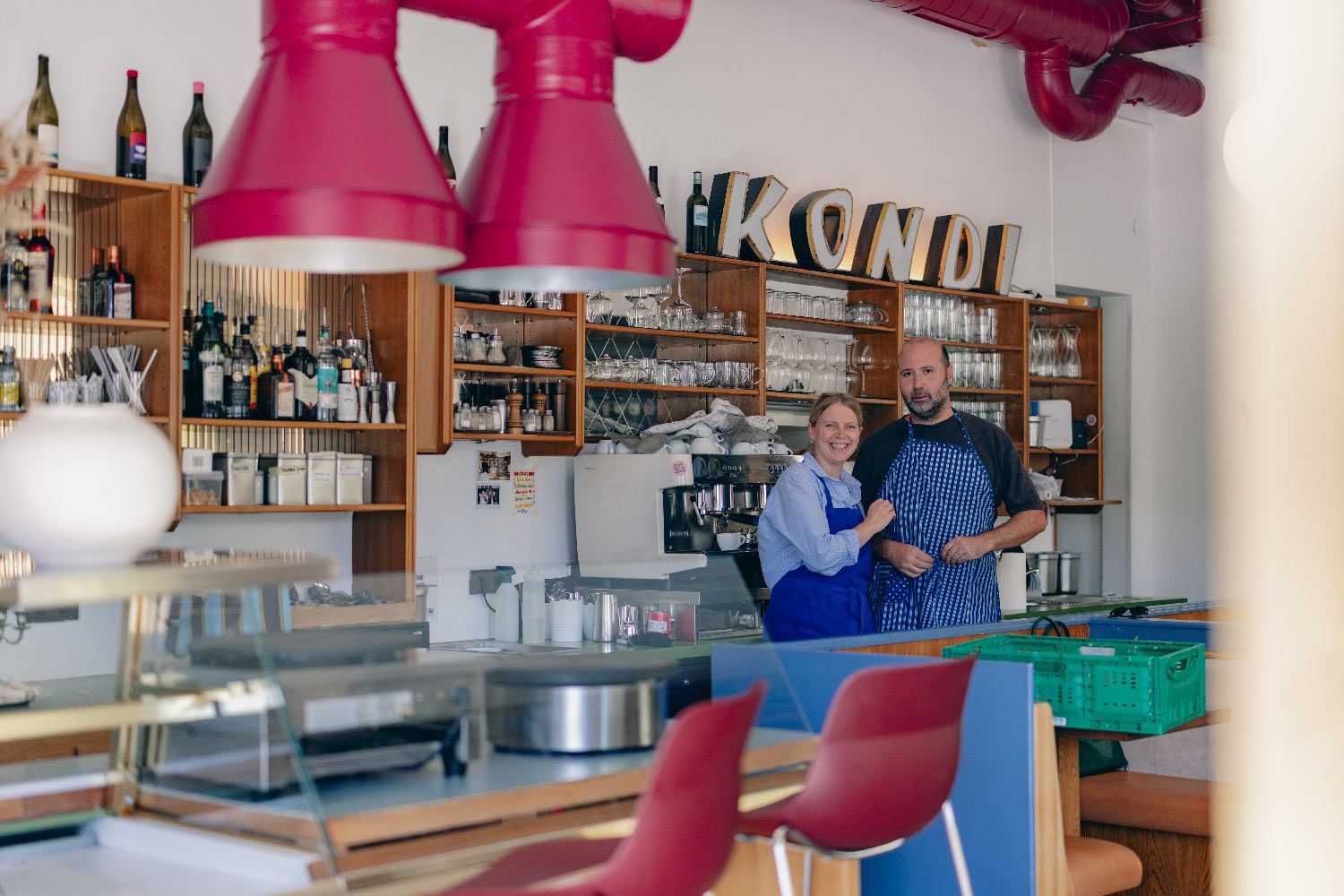 Lisa Machian und Arnaud Champetier